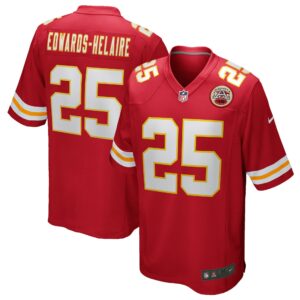 clyde edwards helaire kansas city chiefs nike player game jersey red clowdercats rxwj9.jpg