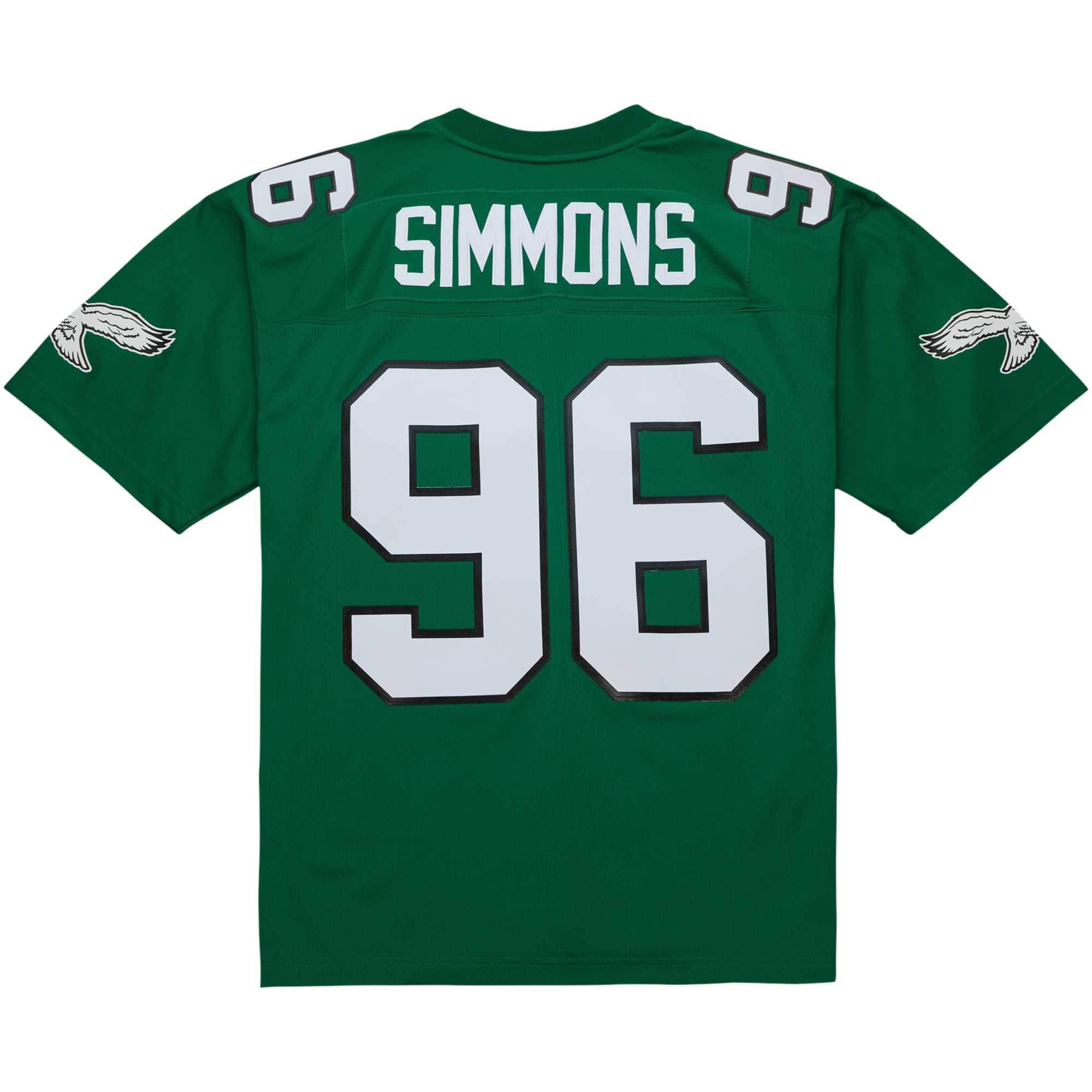 clyde simmons philadelphia eagles mitchell ness legacy replica jersey kelly green clowdercats fl7qe.jpg
