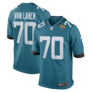 cole van lanen jacksonville jaguars nike game player jersey teal clowdercats 7ur6w.jpg