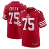 connor colby san francisco 49ers nike team game jersey scarlet clowdercats jdz3e.jpg