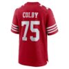 connor colby san francisco 49ers nike team game jersey scarlet clowdercats y5nnb.jpg