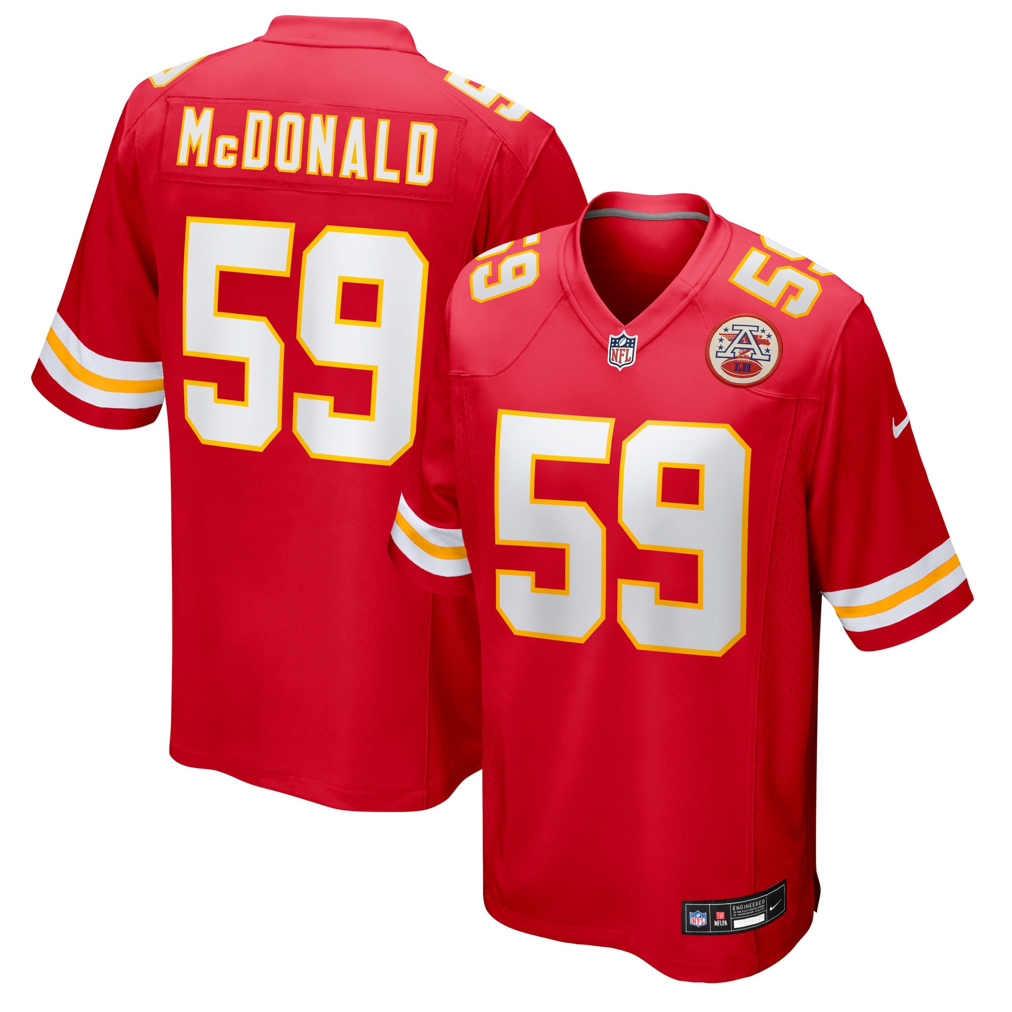 cooper mcdonald kansas city chiefs nike team game jersey red clowdercats spbt3.jpg