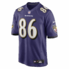 cornelius johnson baltimore ravens nike team game jersey purple clowdercats 11gga