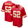 creed humphrey kansas city chiefs nike game jersey red clowdercats nauec.jpg