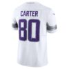 cris carter minnesota vikings nike alternate vapor fuse retired player limited jersey white clowdercats svuqw.jpg