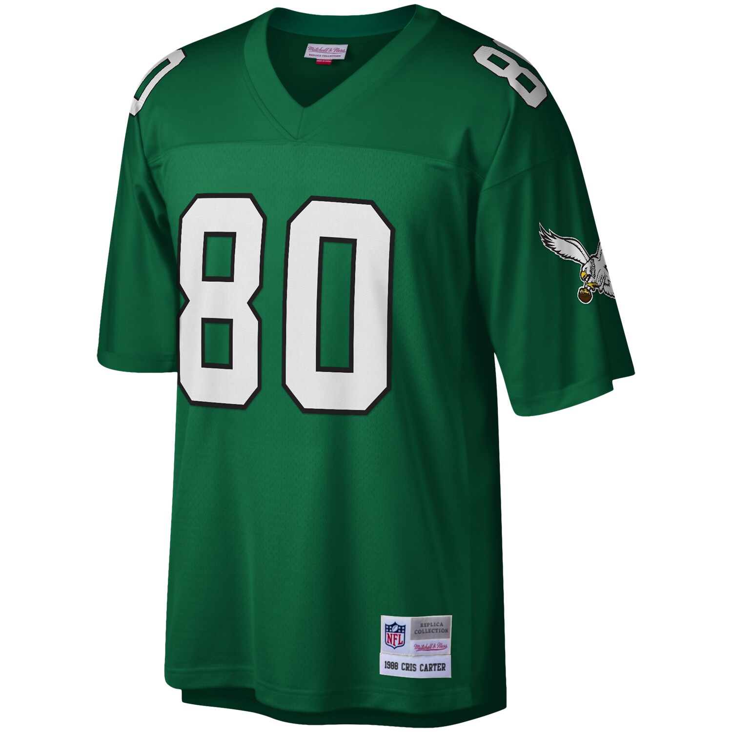 cris carter philadelphia eagles mitchell ness legacy replica jersey kelly green clowdercats sakic.jpg