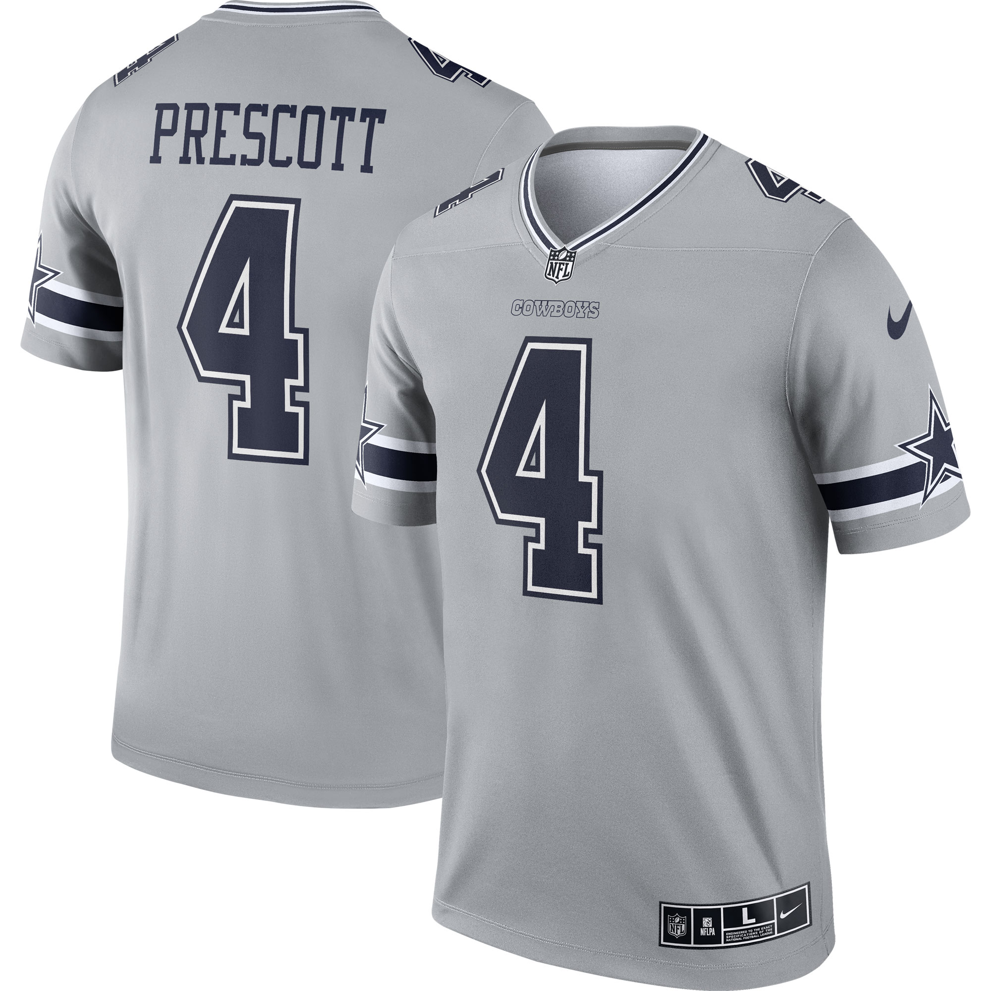 dak prescott dallas cowboys nike inverted legend player performance top gray clowdercats e4atm.jpg