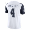 dak prescott dallas cowboys nike vapor fuse limited jersey white clowdercats lubae.jpg