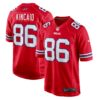 dalton kincaid buffalo bills nike alternate game jersey red clowdercats os917.jpg