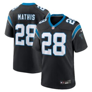 damarri mathis carolina panthers nike team game jersey black clowdercats zp12y.jpg