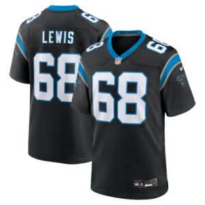 damien lewis carolina panthers nike game jersey black clowdercats u52sc.jpg