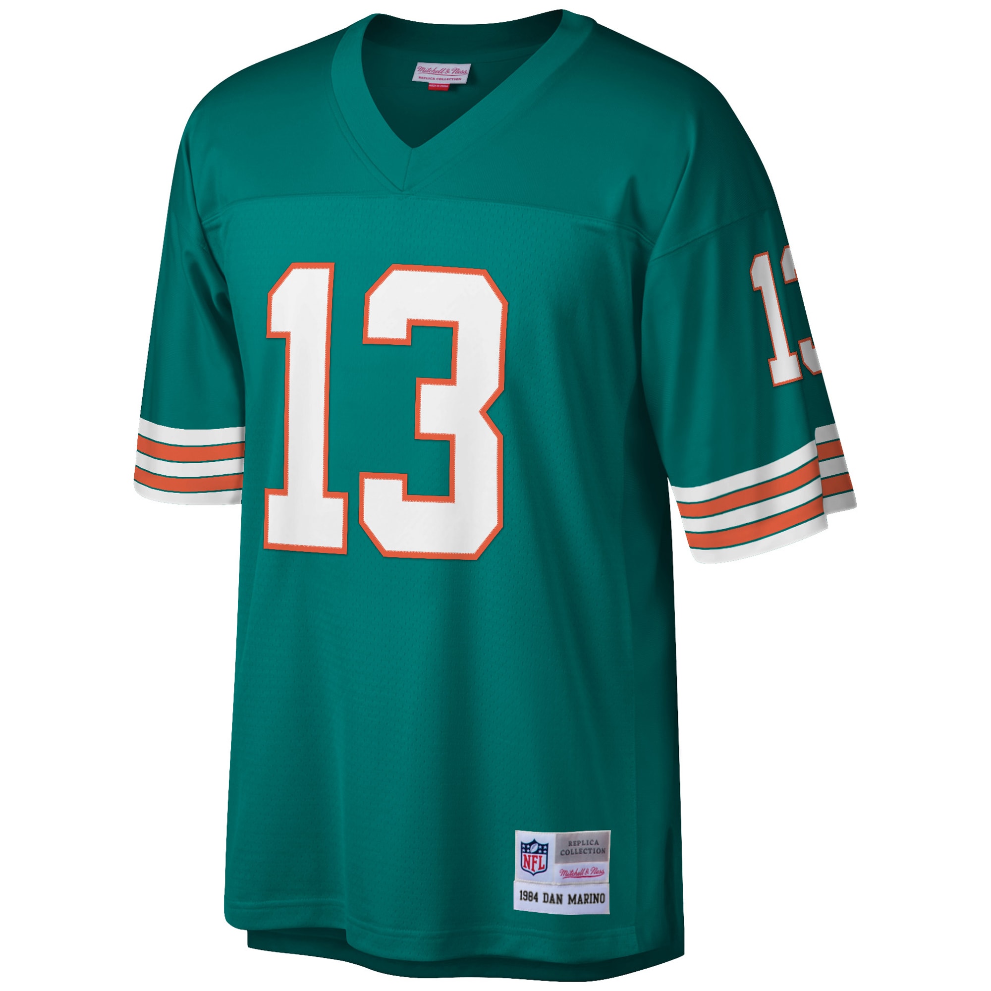 dan marino miami dolphins mitchell ness big tall 1984 retired player replica jersey aqua clowdercats ecjtn.jpg