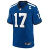 daniel jones indianapolis colts nike alternate 2 indiana nights game jersey heather royal clowdercats cekyo.jpg