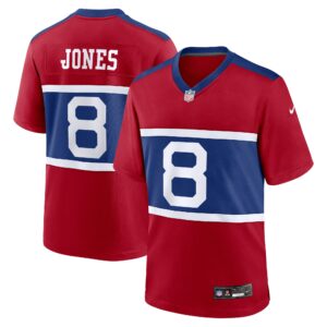 daniel jones new york giants nike alternate player game jersey century red clowdercats lskkr.jpg