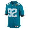 danny striggow jacksonville jaguars nike team game jersey teal clowdercats krzj5.jpg