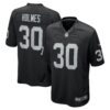 darnay holmes las vegas raiders nike team game jersey black clowdercats vdhdq.jpg