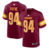 daron payne washington commanders nike player game jersey burgundy clowdercats bdfem.jpg
