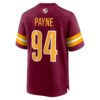 daron payne washington commanders nike player game jersey burgundy clowdercats bvwzo.jpg