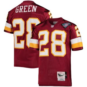 darrell green washington football team 1994 mitchell ness authentic throwback retired player jersey burgundy clowdercats fogtd.jpg