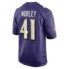 daryl worley baltimore ravens nike game player jersey purple clowdercats vmqdd.jpg