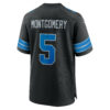 david montgomery detroit lions nike 2nd alternate game jersey black clowdercats oyw2e.jpg