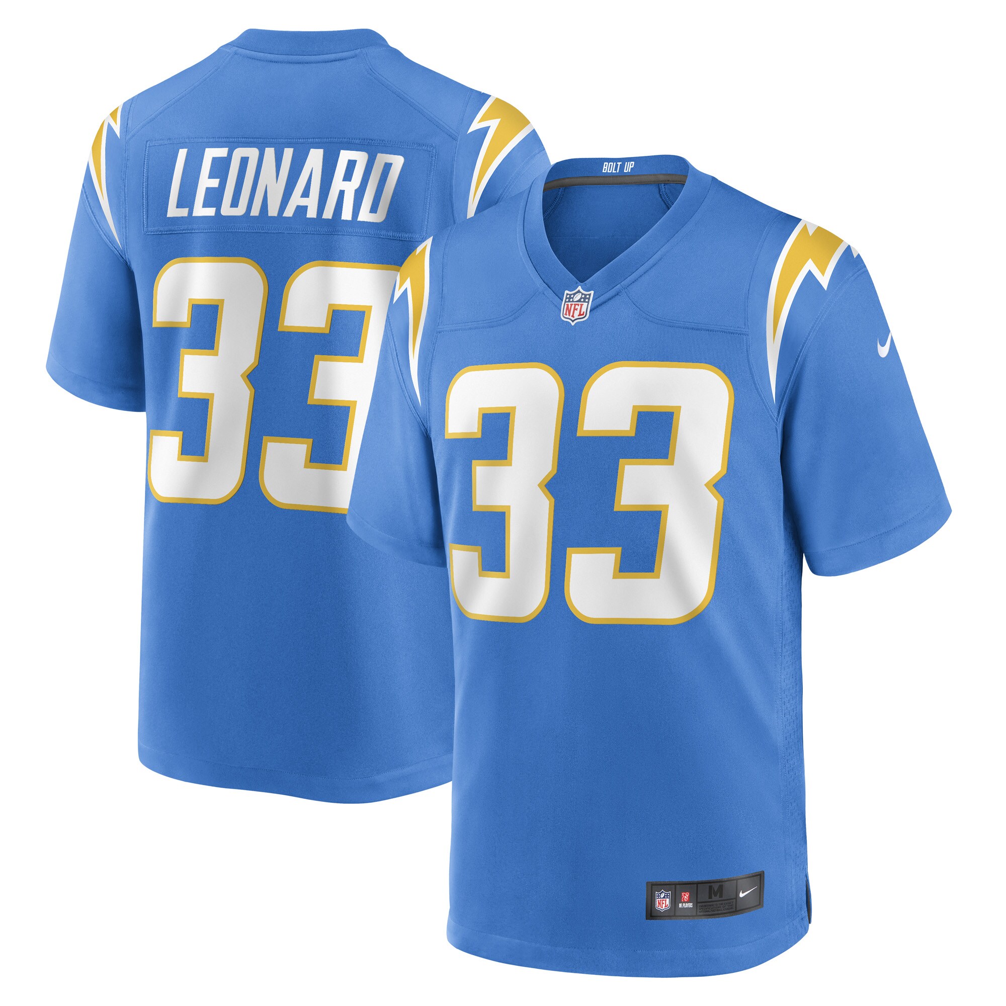 deane leonard los angeles chargers nike game player jersey powder blue clowdercats meiaq.jpg