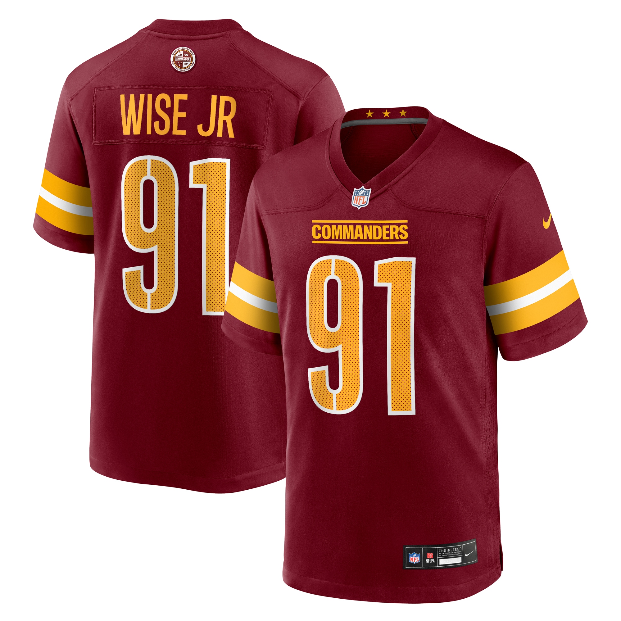 deatrich wise jr washington commanders nike team game jersey burgundy clowdercats iy2zw.jpg