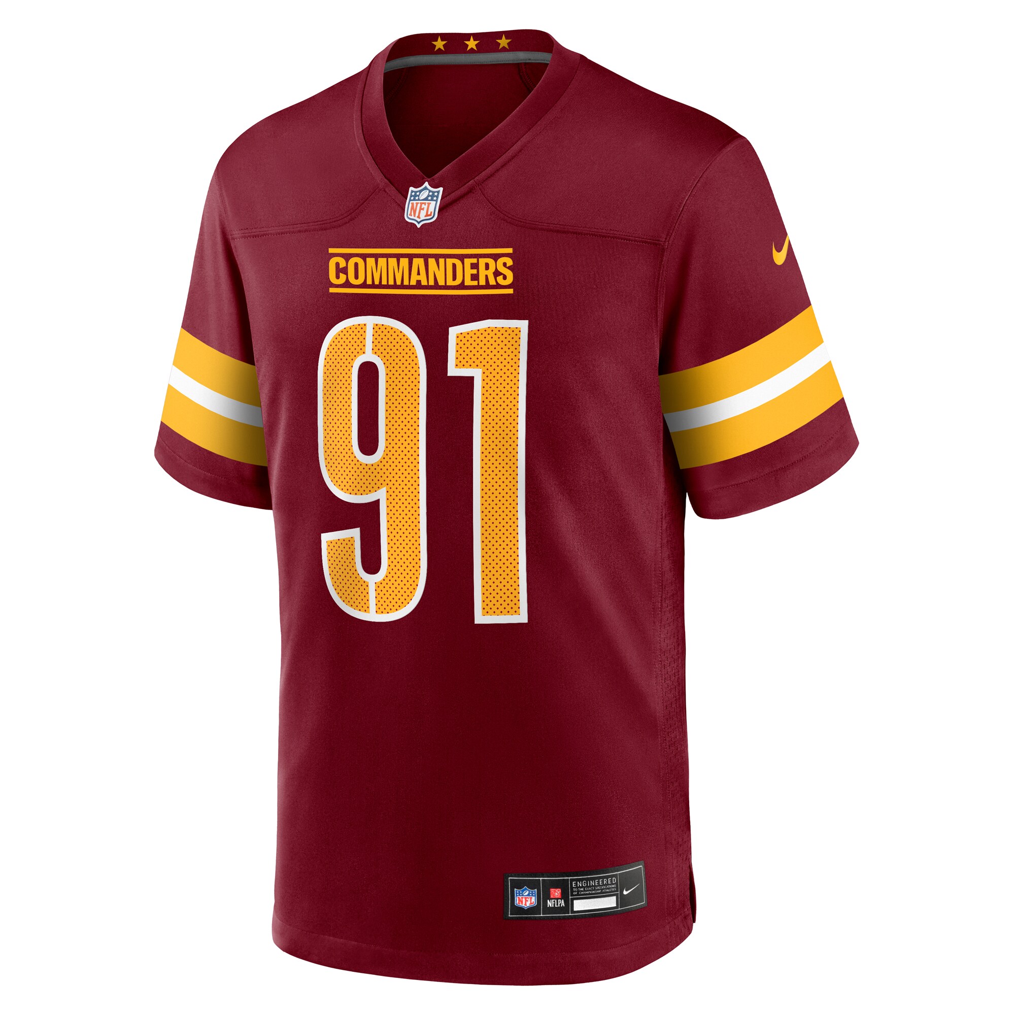 deatrich wise jr washington commanders nike team game jersey burgundy clowdercats ktxth.jpg