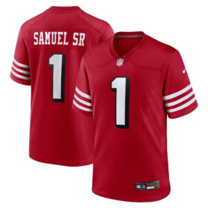 deebo samuel sr san francisco 49ers nike alternate game jersey scarlet clowdercats vbpqb.jpg