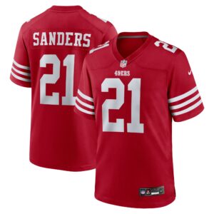 deion sanders san francisco 49ers nike team retired player game jersey scarlet clowdercats zro3d.jpg