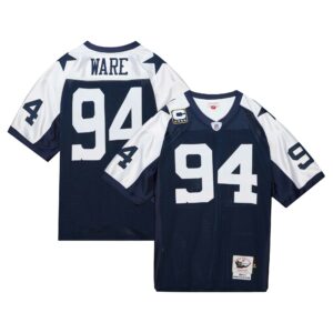 demarcus ware dallas cowboys mitchell ness 2011 authentic throwback retired player jersey navy clowdercats pximb.jpg