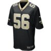 demario davis new orleans saints nike game jersey black clowdercats guppi.jpg