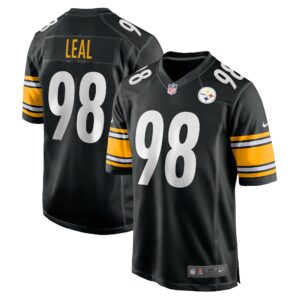 demarvin leal pittsburgh steelers nike game player jersey black clowdercats aegit.jpg