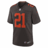 denzel ward cleveland browns nike alpha dawg game jersey brown clowdercats i01k4.png