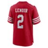 deommodore lenoir san francisco 49ers nike game jersey scarlet clowdercats hihmz.jpg