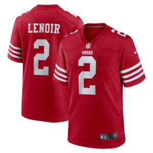 deommodore lenoir san francisco 49ers nike game jersey scarlet clowdercats xwpnm.jpg