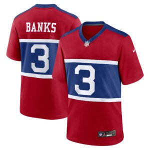 deonte banks new york giants nike alternate player game jersey century red clowdercats apm5h.jpg