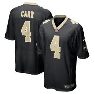 derek carr new orleans saints nike game jersey black clowdercats a2lzt.jpg