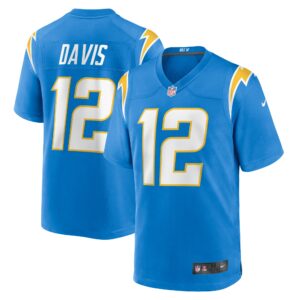derius davis los angeles chargers nike team game jersey powder blue clowdercats pileg.jpg