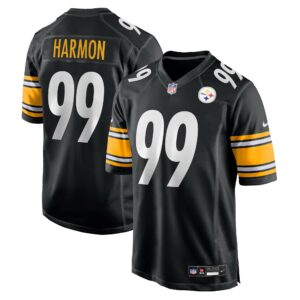 derrick harmon pittsburgh steelers nike 2025 nfl draft first round pick game jersey black clowdercats h1iaq.jpg