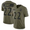 derrick henry baltimore ravens nike 2025 salute to service limited jersey olive clowdercats zubdx.jpg