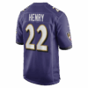 derrick henry baltimore ravens nike game player jersey purple clowdercats se6bt