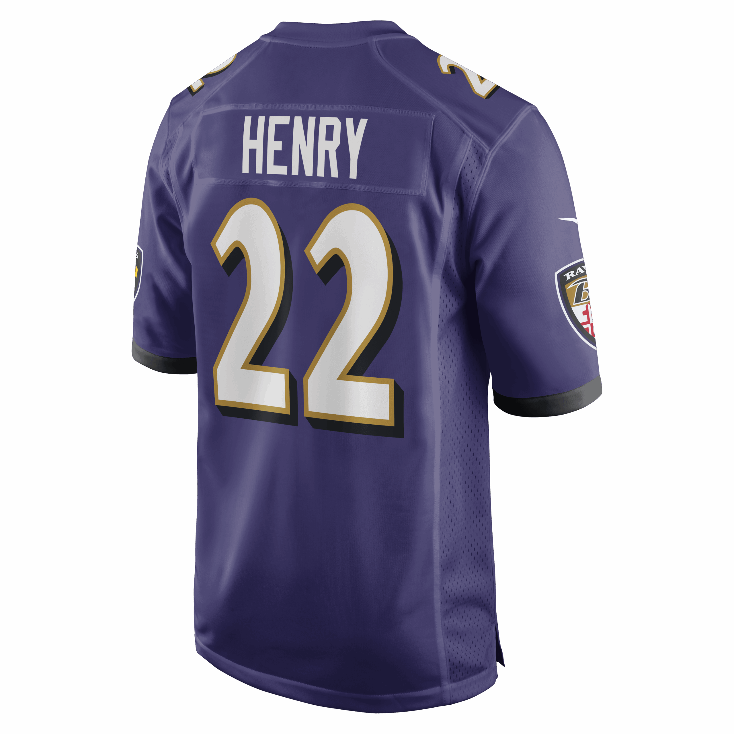derrick henry baltimore ravens nike game player jersey purple clowdercats se6bt.png