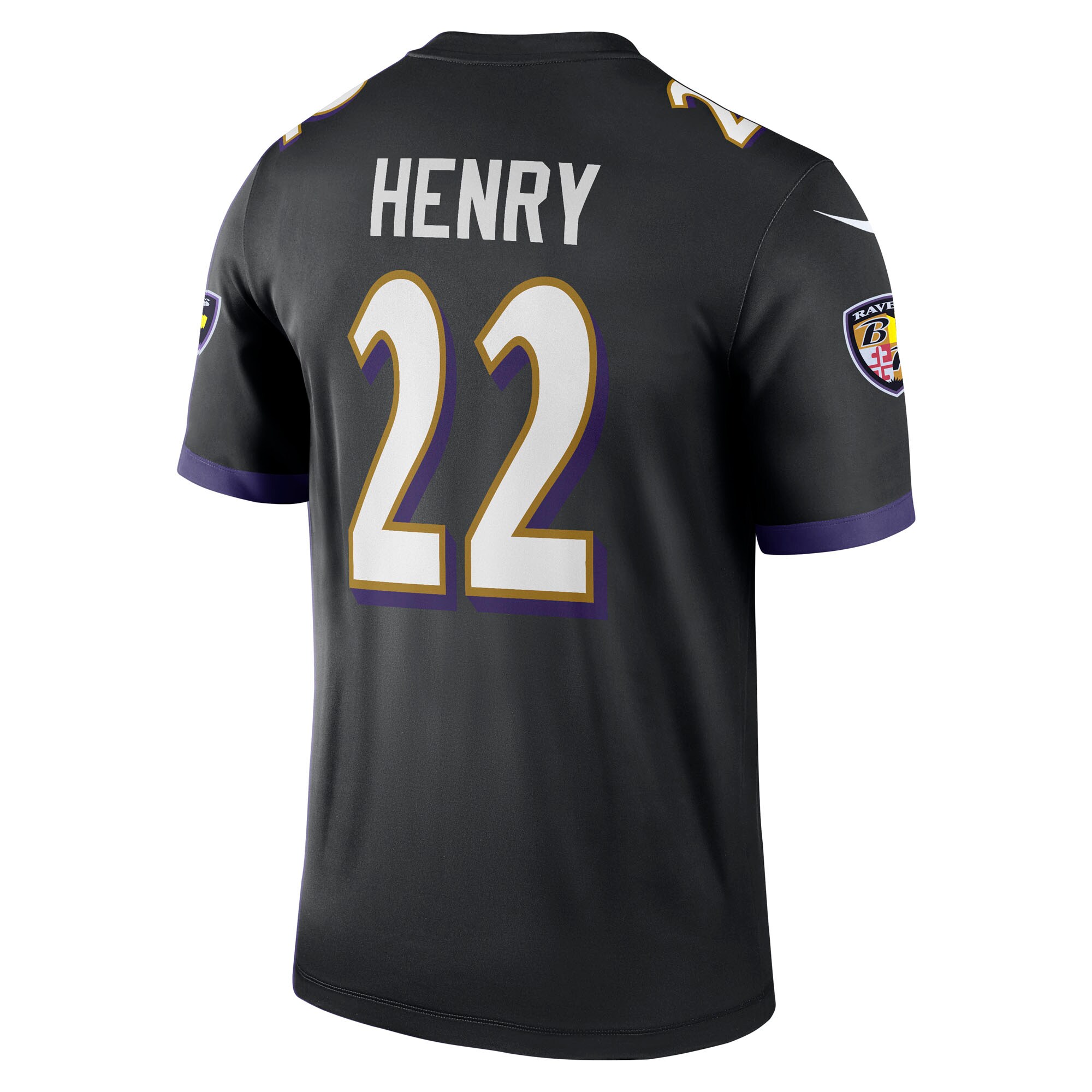 derrick henry baltimore ravens nike legend player performance top black clowdercats zjgk6.jpg