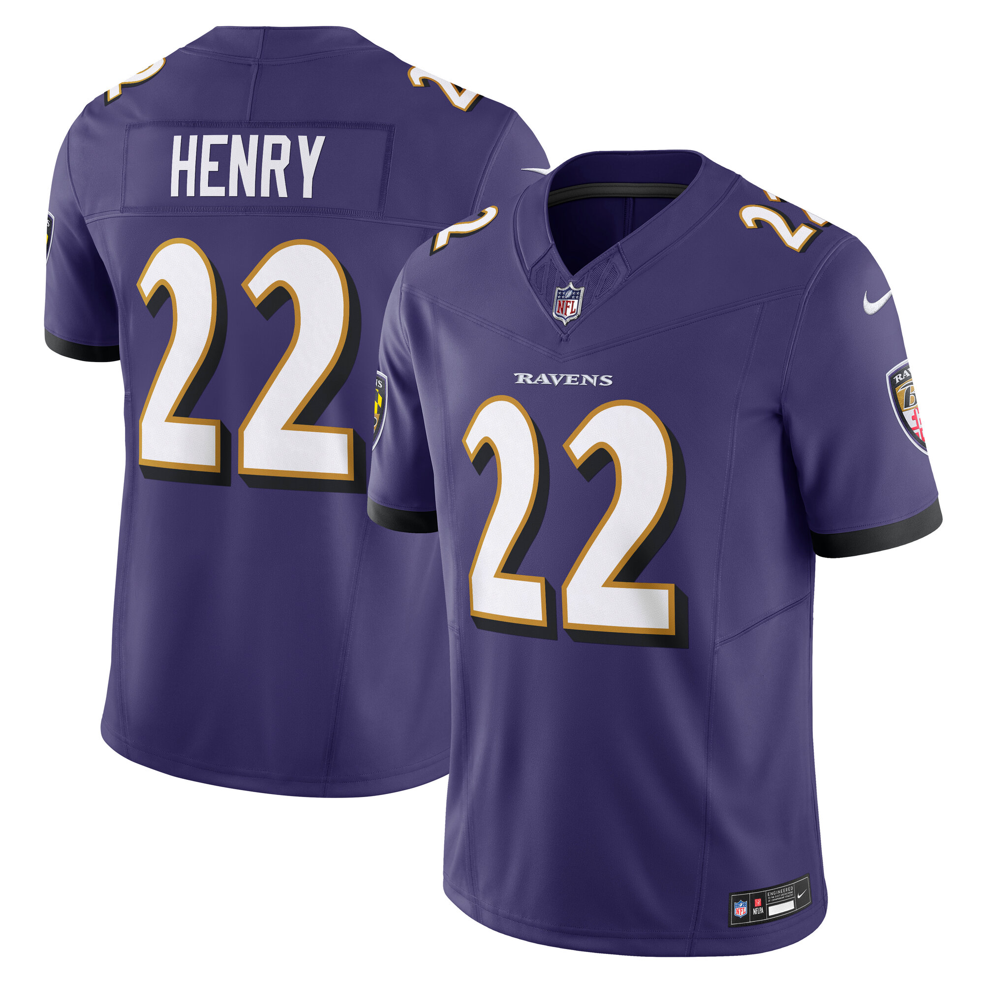 derrick henry baltimore ravens nike vapor fuse limited jersey purple clowdercats tipjf.jpg