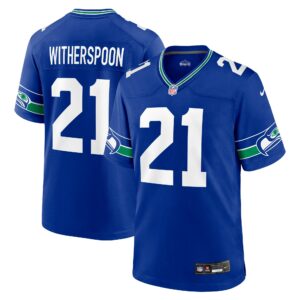 devon witherspoon seattle seahawks nike throwback player game jersey royal clowdercats upkub.jpg