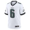 devonta smith philadelphia eagles nike white game jersey white clowdercats xegwv.jpg