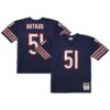 dick butkus chicago bears mitchell ness legacy replica jersey navy clowdercats ciwnh.jpg