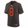 dillon gabriel cleveland browns nike alpha dawg game jersey brown clowdercats xcfgj