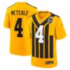 dk metcalf pittsburgh steelers nike alternate 1933 throwback game jersey gold clowdercats fqgos.jpg